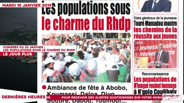 Le Titrologue du 15 Janvier 2019 -Crise au sommet de l’Etat - Vers un parricide entre Soro et Ouattara ?