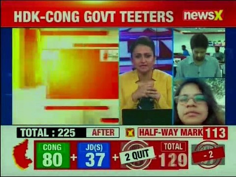 BJP needs 13 MLAs defect to topple Karnataka Govt., 2 Karnataka independent MLAs offer resignation