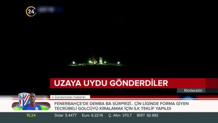 Uzaya uydu gönderdiler