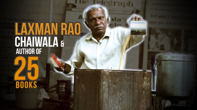 Laxman Rao: The ‘chaiwala’ who has authored 25 books
