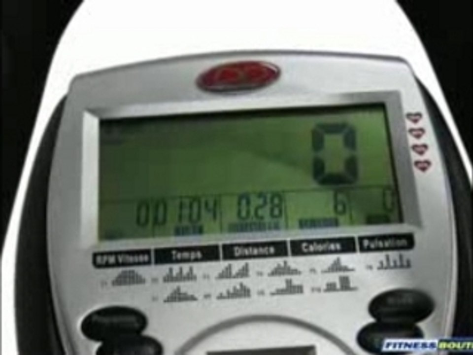 Vélo elliptique David Douillet Majestic Trainer