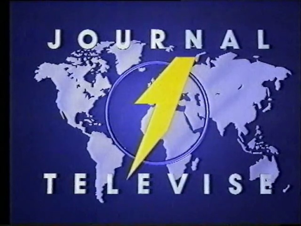 Télé 21 - 23 Septembre 1990 - Pubs, teaser, début JT RTBF 1 (La Une)