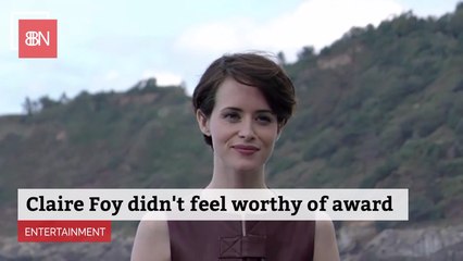 Claire Foy Wasn't Sure She Should Accept Critics Choice Award