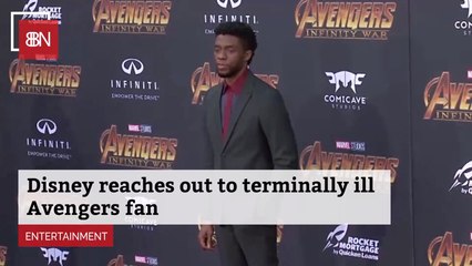 Disney Shows A Big Heart For ill Avengers Fan
