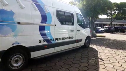 Detento passa por exames no Instituto Médico Legal