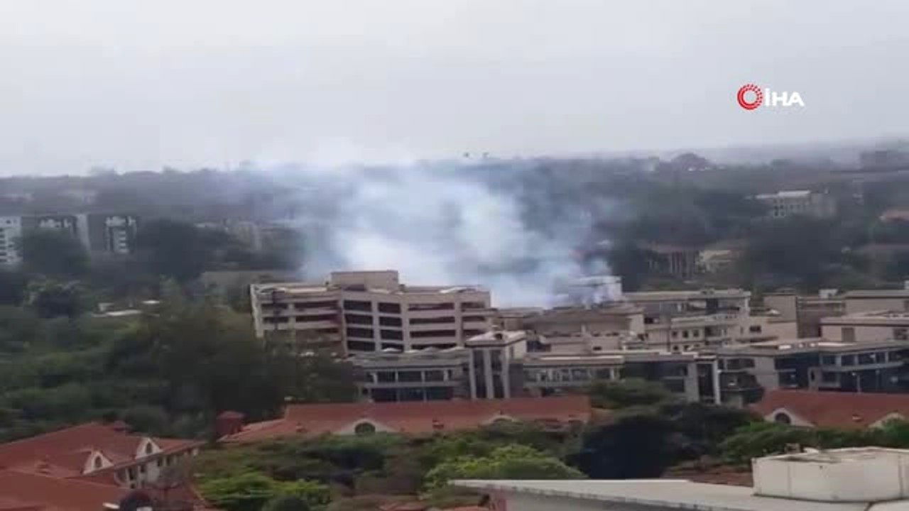 Kenya'nın Başkenti Nairobi'de Bulunan Bir Otel Çevresinde Patlama ve Silah Sesleri Yükseldi.