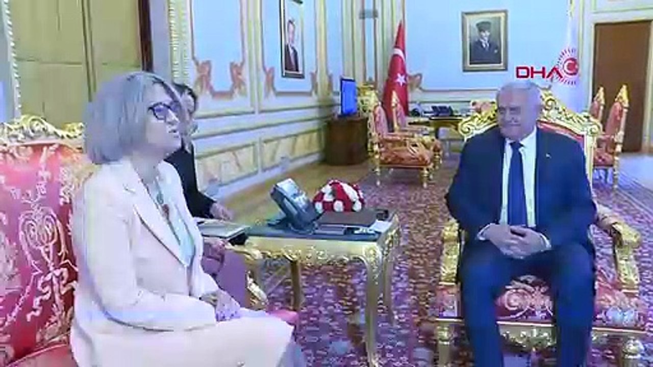 Yıldırım, Portekiz Büyükelçisi Paula Leal da Silva'yı Kabul Etti