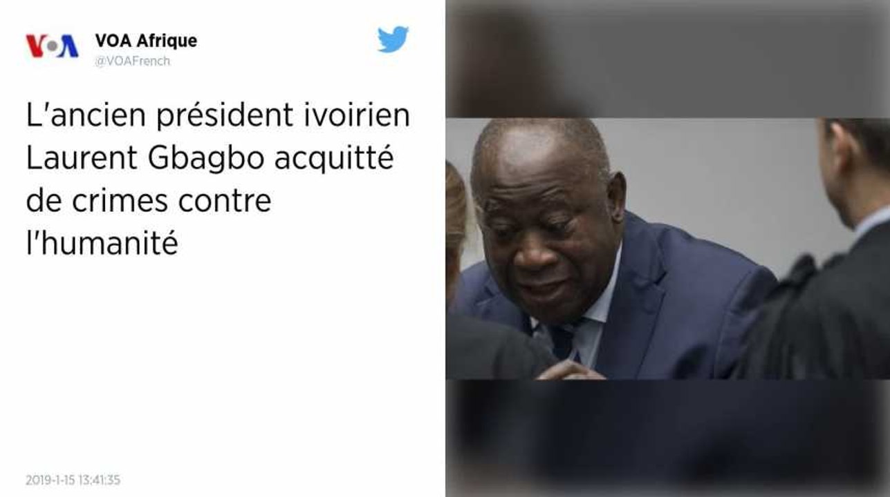 Côte d'Ivoire. L’ancien président Gbagbo acquitté de crimes contre l’humanité