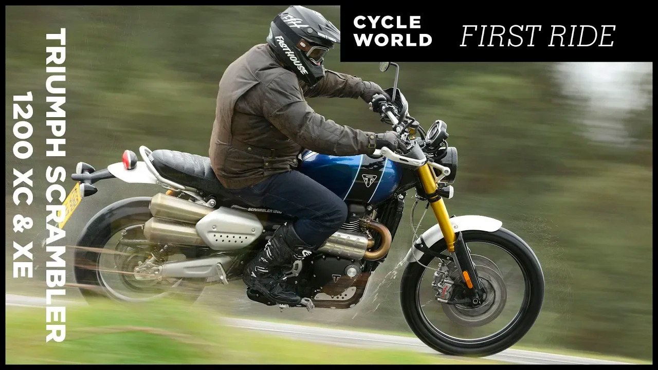 2019 Triumph Scrambler 1200 XC And XE First Ride