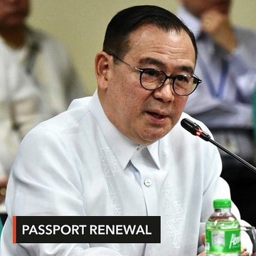 Locsin scraps birth certificates for passport renewals