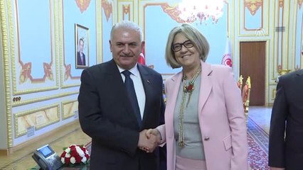 TBMM Başkanı Yıldırım Portekiz Büyükelçisi Paula Leal da Silva'yı Kabul Etti