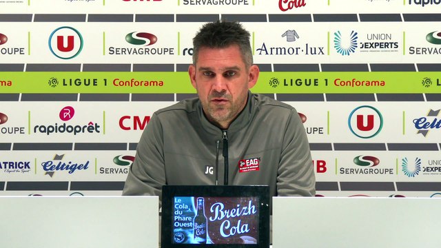 Le point presse de Jocelyn Gourvennec avant Guingamp - Rennes