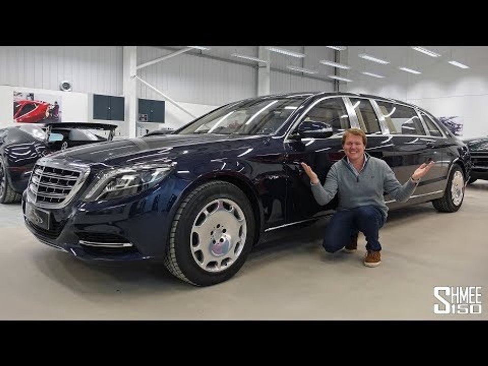 The Maybach S600 Pullman is the Most Opulent Limo EVER!