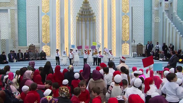 Erbaş: 'Çocuklarımız Allah, Peygamber, Kur'an-ı Kerim ve vatan sevgisiyle yetişsin istiyoruz' - ANKARA