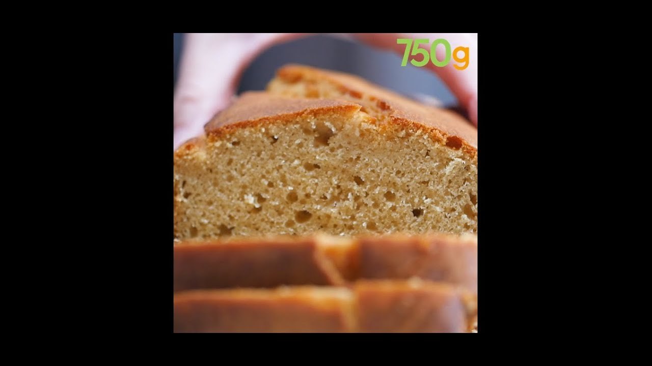 Recette du cake au citron allégé en sucre  - 750g