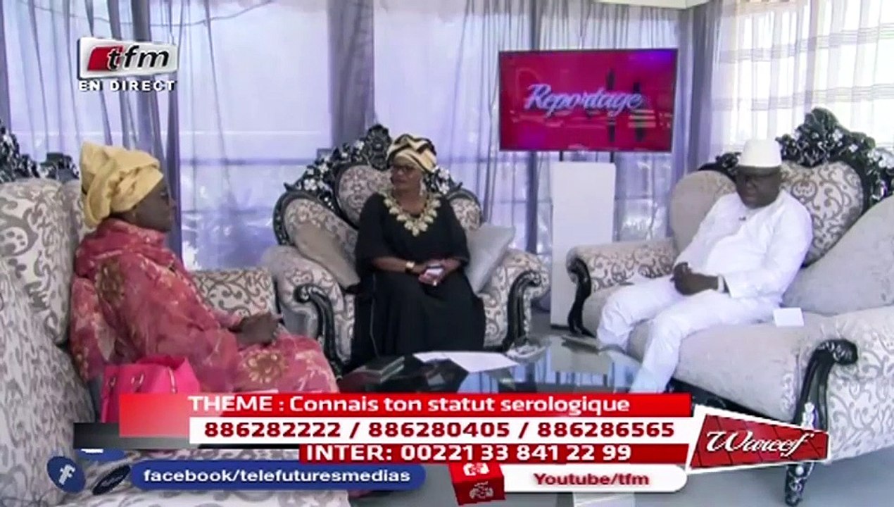 REPLAY - WAREEF avec EVA TRA - THEME : "CONNAIS TON STATUT SERELOGIQUE" - 15 Janvier 2019