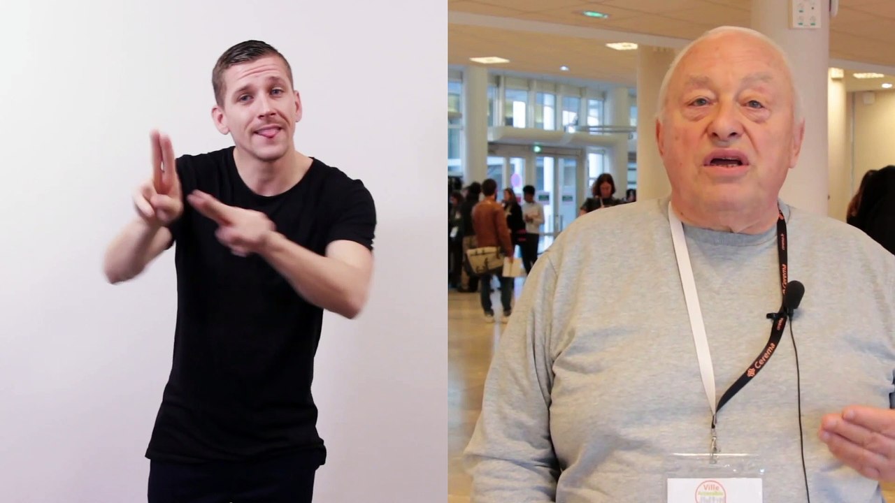 Interview de René Bruneau, président du Mouvement des Sourds de France, sur la question de l'inclusion des personnes sourdes et malentendantes