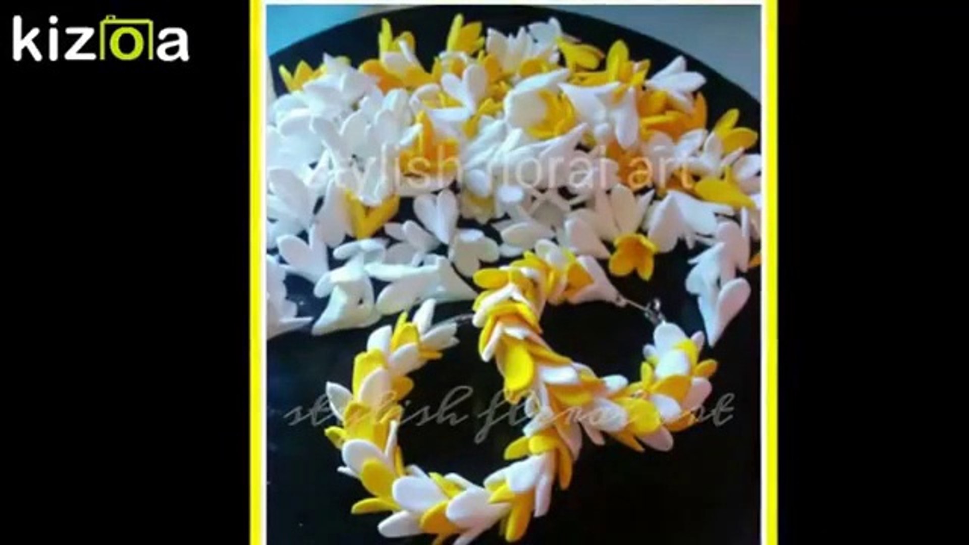 How To Make Dough Flower For Jewellery Video Dailymotion