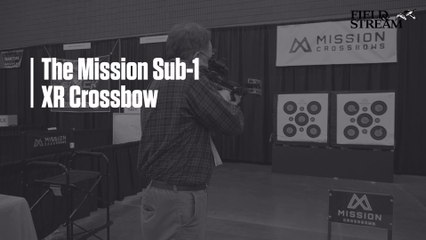 Mission Sub-1 XR Crossbow at the 2019 Archery Trade Association Show