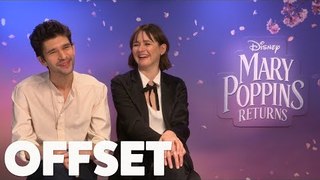 Ben Whishaw and Emily Mortimer reveal their party trick!