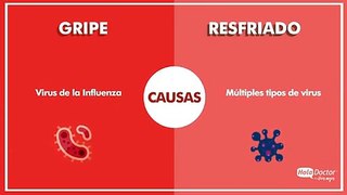 Diferencias entre la gripe y el resfriado