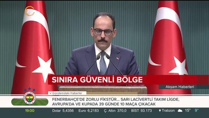 "Güvenli bölgenin kontrolü Türkiye'de olacak"