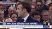 Doléances: Emmanuel Macron estime que "nous sommes à un moment où ces cahiers doivent être des cahiers de droits et de devoirs"