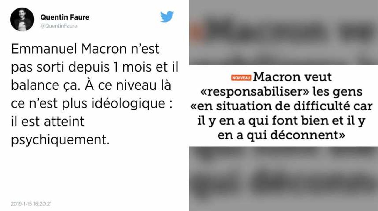 "Il y en a qui déconnent" : la petite phrase d'Emmanuel Macron qui ne passe pas