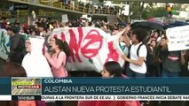 Estudiantes colombianos convocan a marcha por más recursos