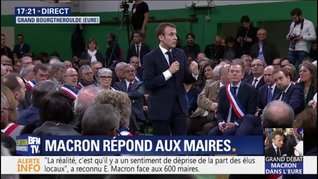 Débat national: Emmanuel Macron se dit prêt à rouvrir la loi NOTRe
