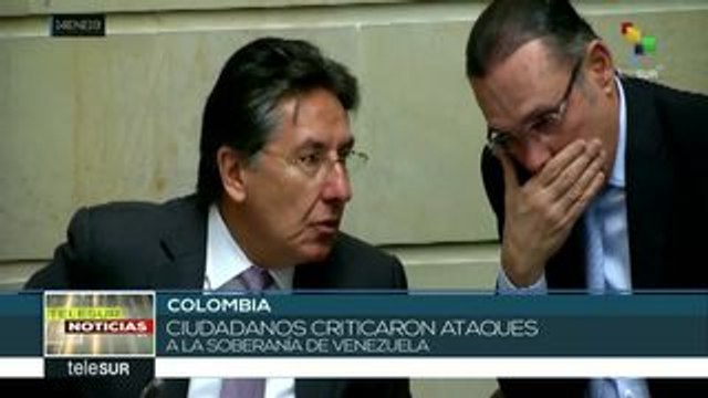 Movimientos sociales en Colombia se solidarizan con Venezuela