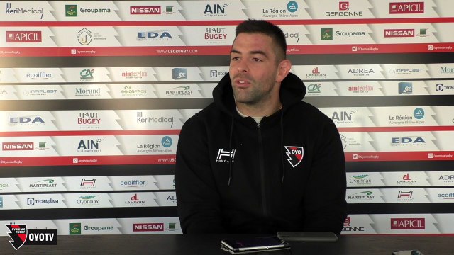 Point presse avant Oyonnax / Béziers - 18ème journée ProD2