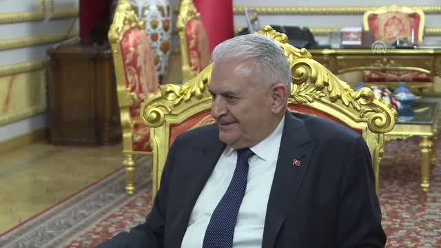 TBMM Başkanı Binali Yıldırım, Küba'nın Ankara Büyükelçisi Luis Alberto Amoros Nunez'i Kabul Etti