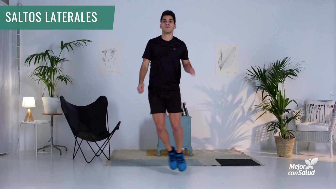 Saltos laterales (hombre)