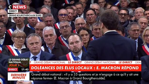 Grand débat - Emmanuel Macron: Dire qu'on remettra l'ISF et que la situation des gilets jaunes s'améliore, c'est de la pipe !