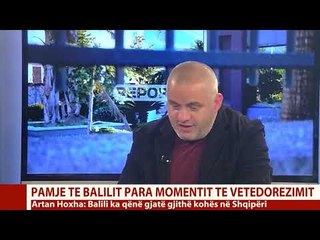 Gazetari i Report Tv Artan Hoxha: Ja si e takova Klement Balilin