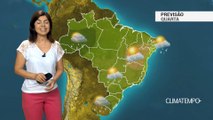 Previsão Brasil –  Sistemas de Baixa Pressão aumentam instabilidade
