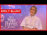 Emily Blunt: I cried the whole way home when Mary Poppins Returns ended