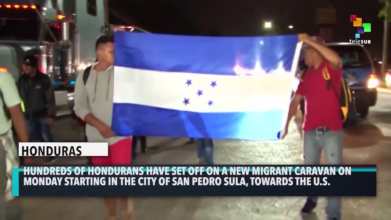 New Migrant Caravan: Hundreds Of Hondurans Set Off On New Trek