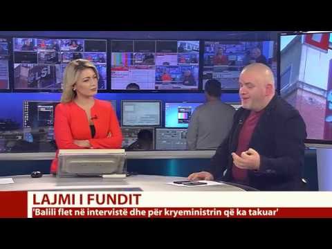 Gazetari i Report Tv Artan Hoxha i ftuar në studio flet për arrestimin e Balilit