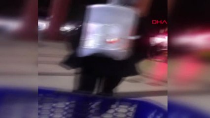 Adana Sırtında Taşıdığı Sobayla, Görenleri Hayrete Düşürdü