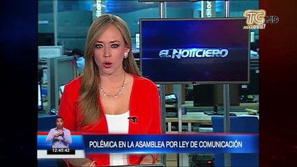 Polémica en la Asamblea por Ley de Comunicación