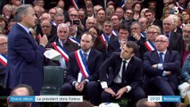 Grand débat national : Emmanuel Macron dans l'arène