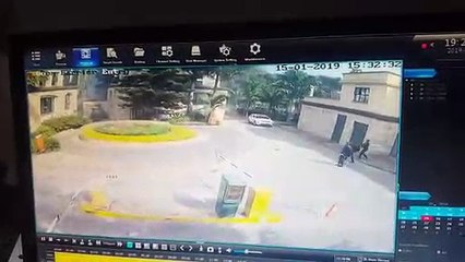 CCTV Footage circulating online shows 4 attackers Dusit Riverside