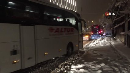 Galatasaray Kafilesi Bolu'dan Ayrıldı