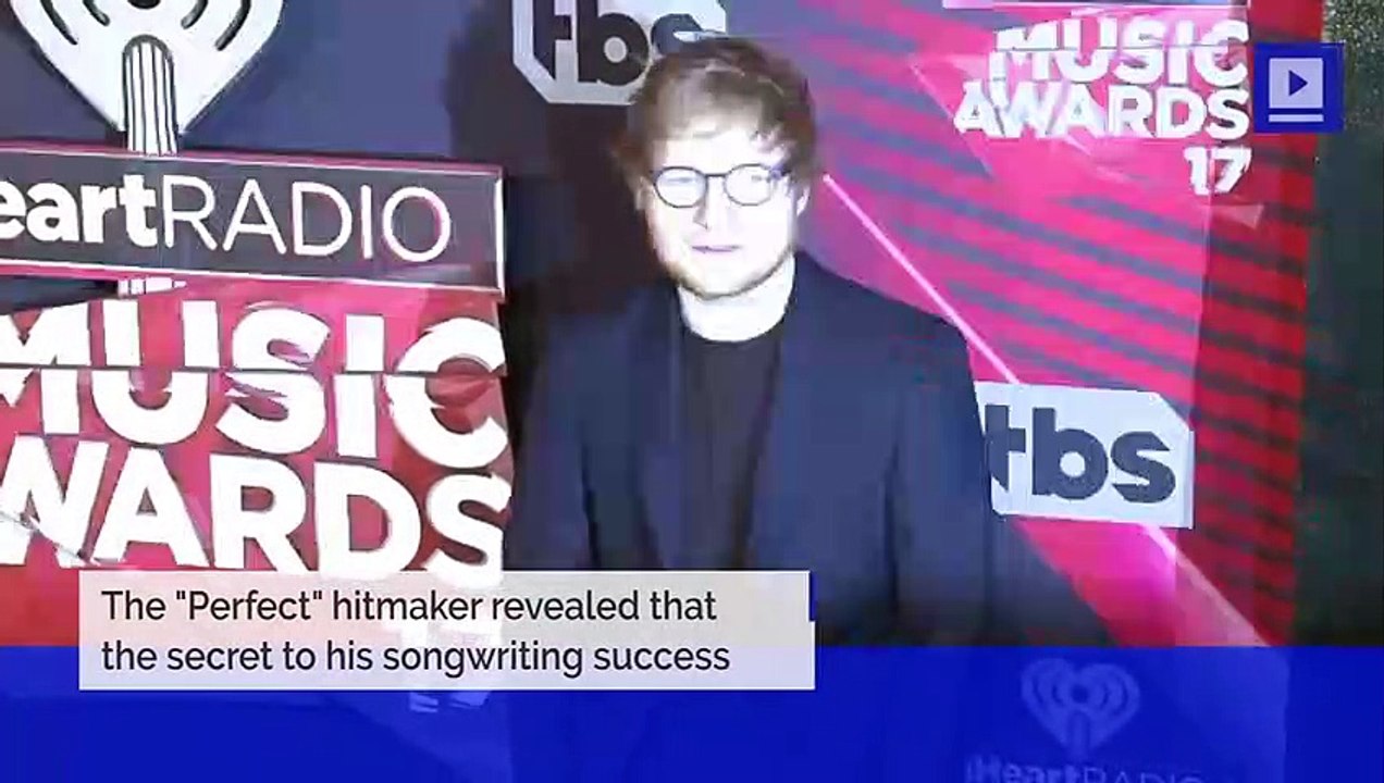 Ed Sheeran Reveals Songwriting Secret