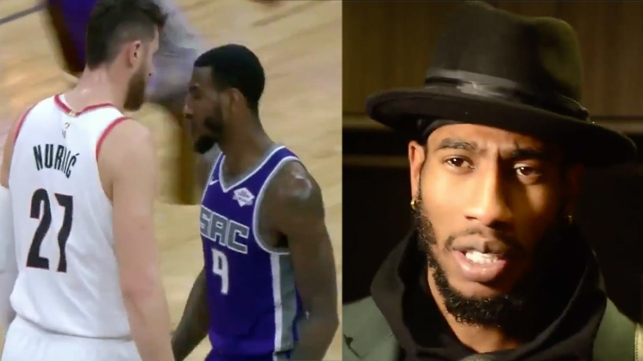 Iman Shumpert STOPPED By Security As He Tried To Enter Blazers Locker Room To FIGHT Jusuf Nurkic!