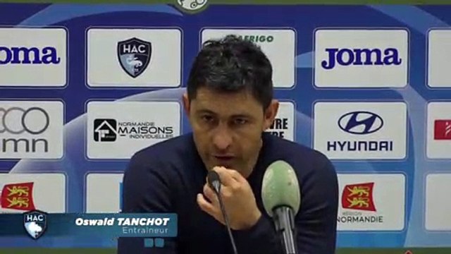Après HAC - Valenciennes (4-3), réaction d'Oswald Tanchot