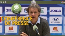 Conférence de presse Havre AC - Valenciennes FC (4-3) : Oswald TANCHOT (HAC) - Réginald RAY (VAFC) - 2018/2019