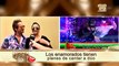 José Fernando Lara le cantó a Paola Farías bajo la lluvia